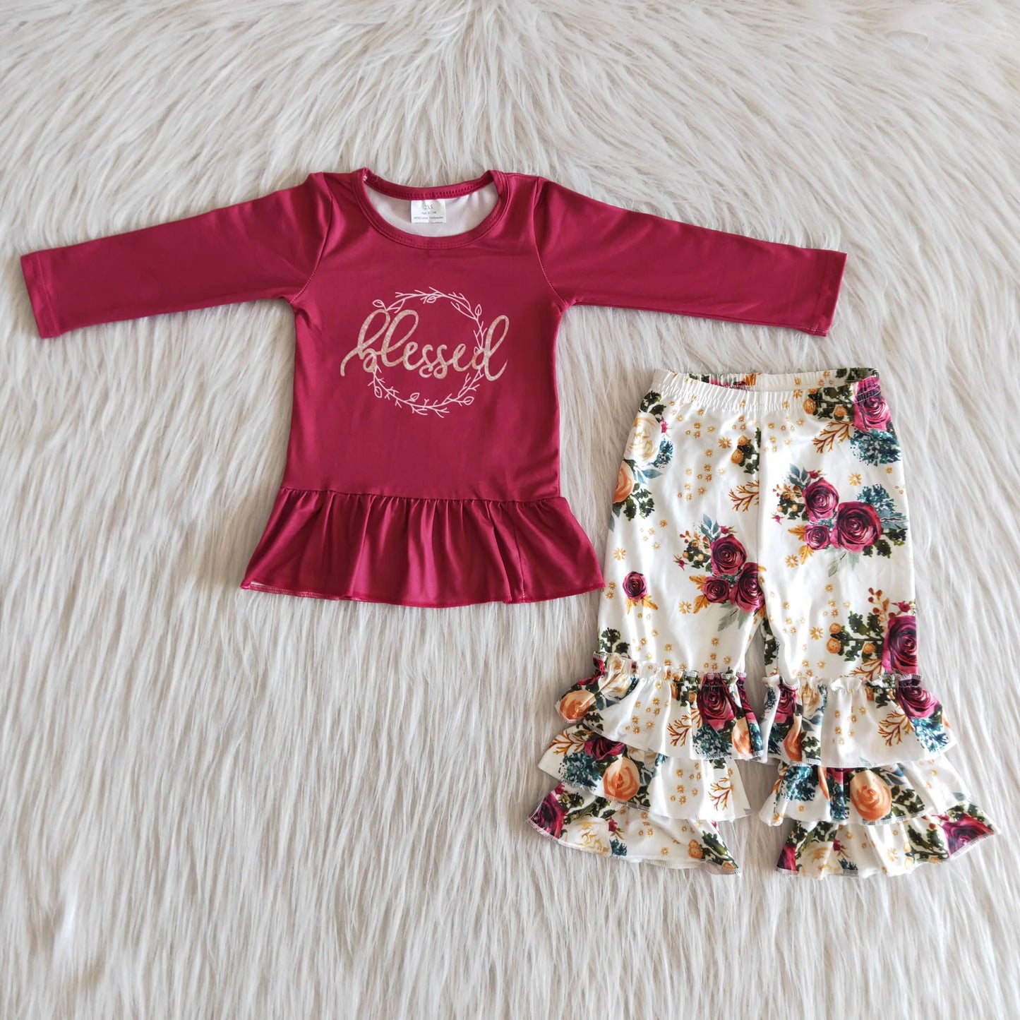 Blessed winter boutique outfit