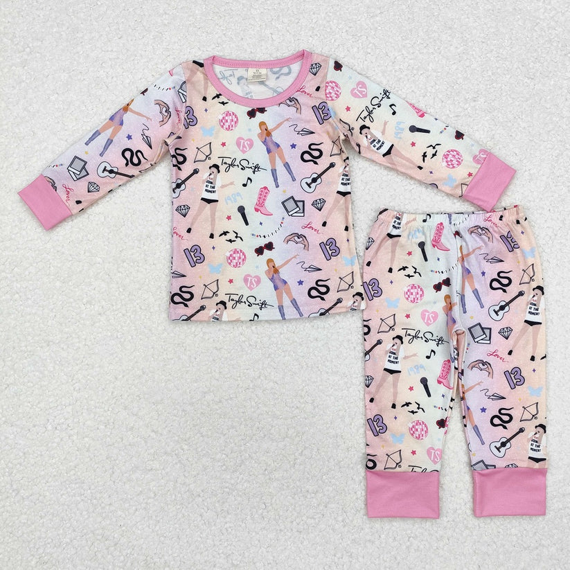 Pink bamboo singer set