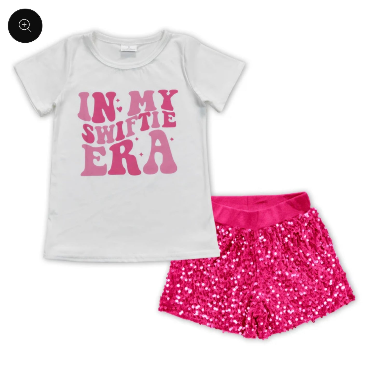 In my swiftie era shirt and shorts