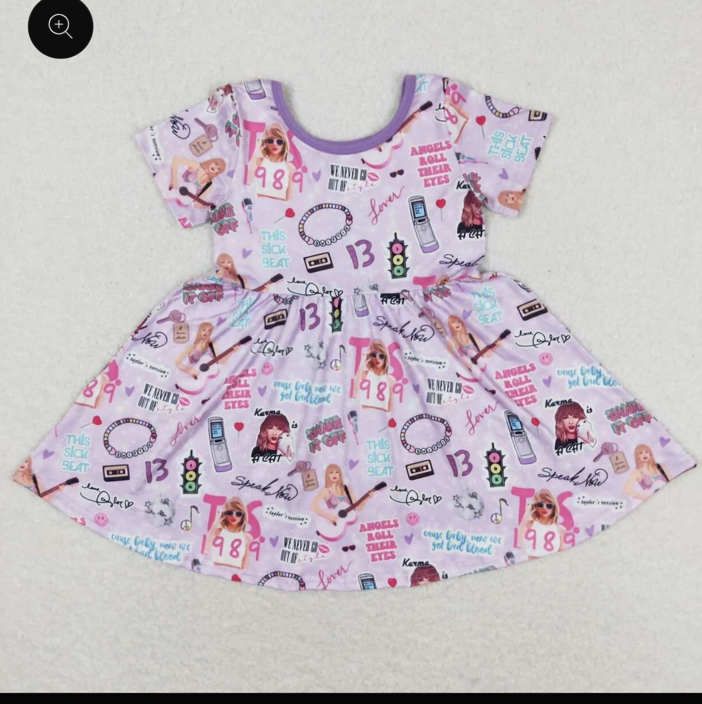 Purple Taylor Swift dress