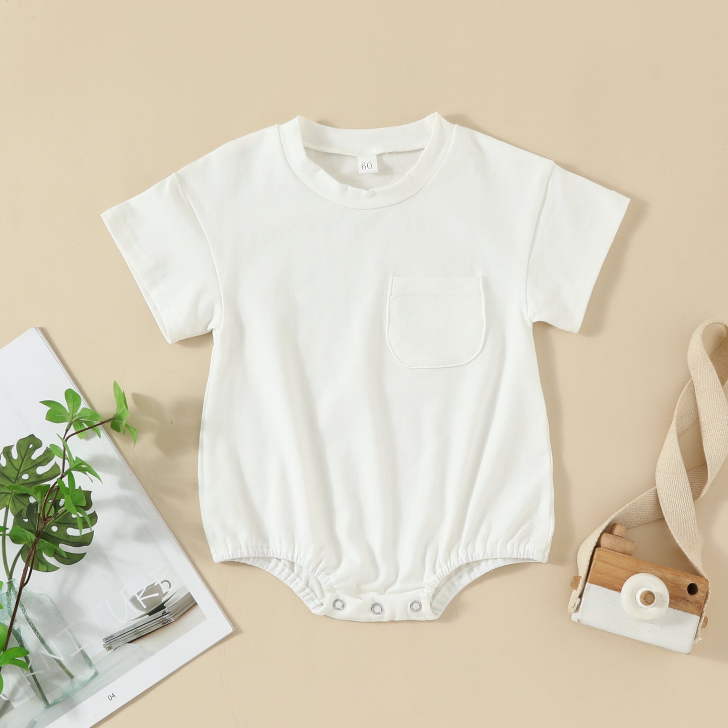 Fashion Rompers Jumpsuit Solid Color