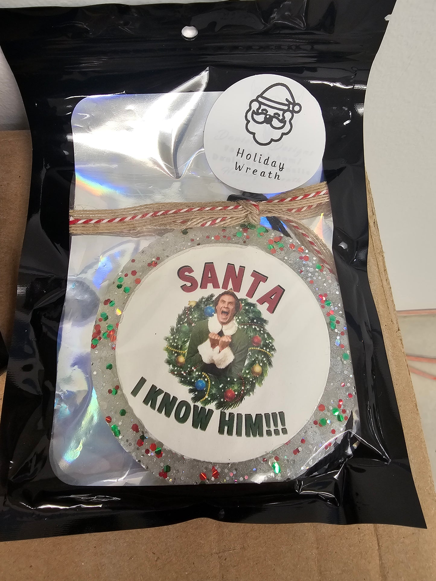 Santa i know him freshie