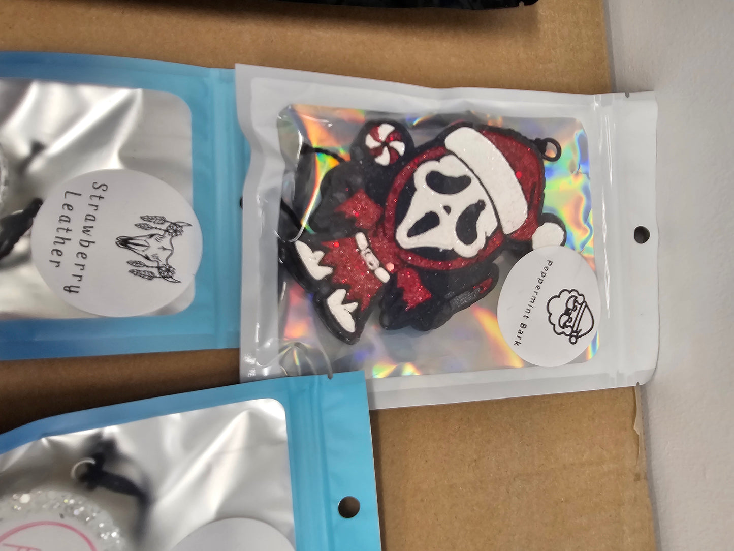Ghostface Christmas freshie