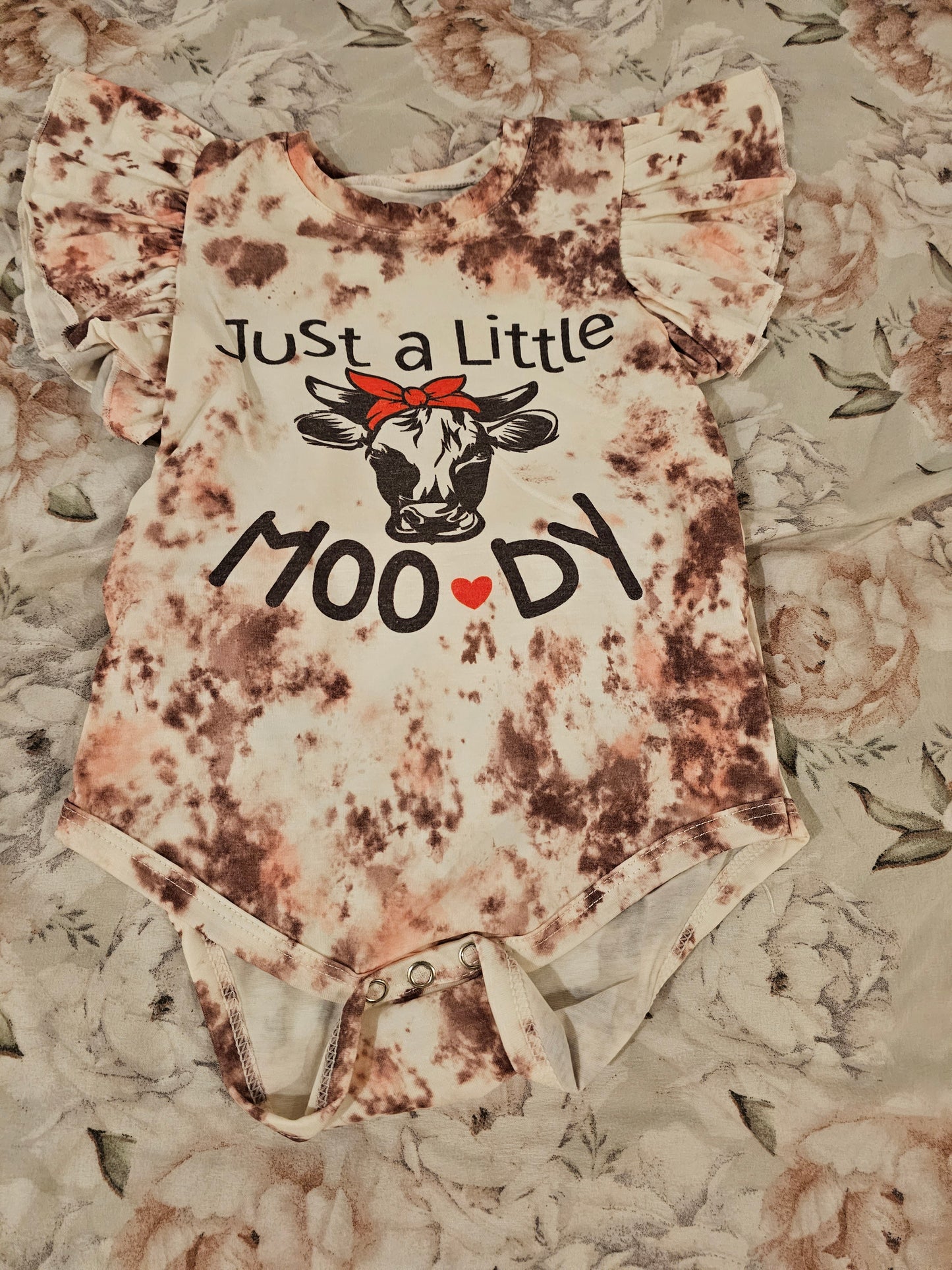 Just a little MOO...DY onesie