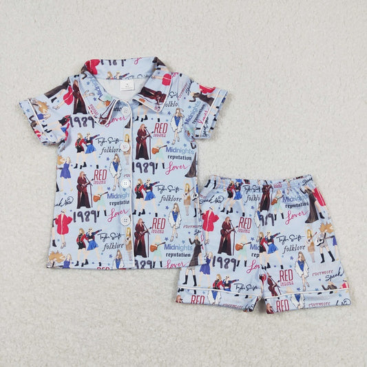 Blue 1989 pajamas