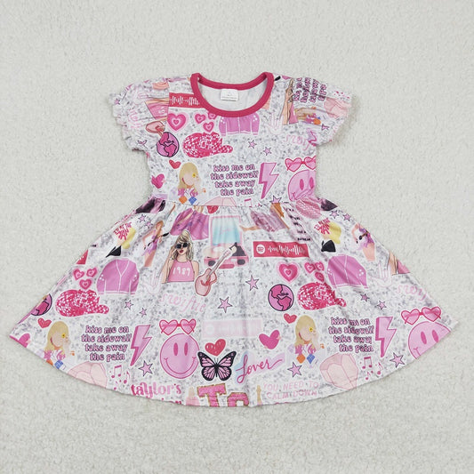 Pink taylor twirl dress