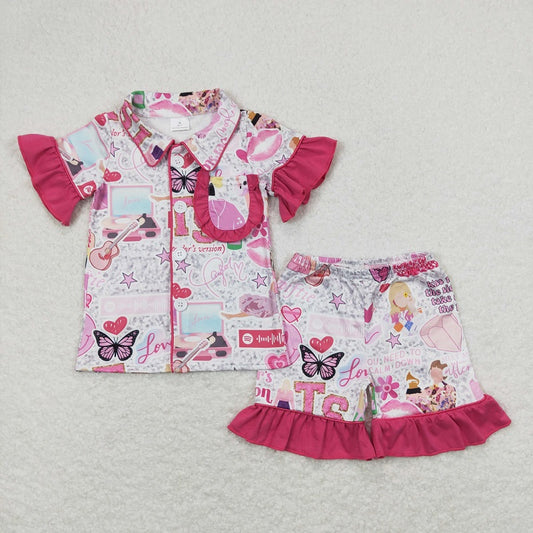 Pink pajama set