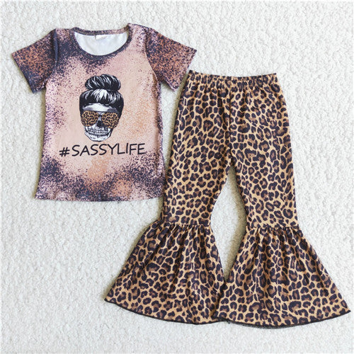 SASSY LIFE CHEETAH PRINT BOUTIQUE OUTFIT