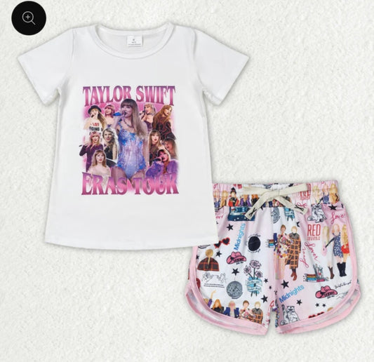 Taylor Swift short set available in size 12-18months up to 14/16 presale